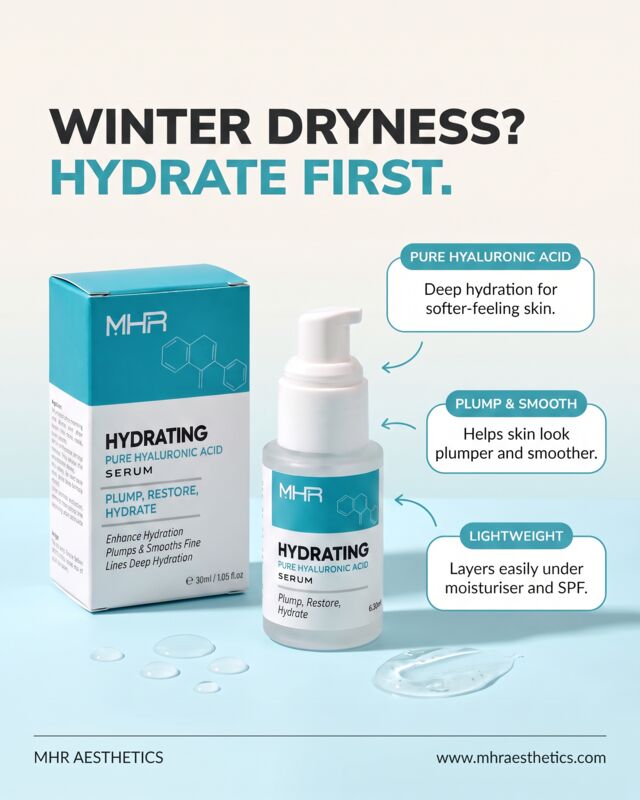 Winter dryness? Hydrate first with MHR Hydrating serum